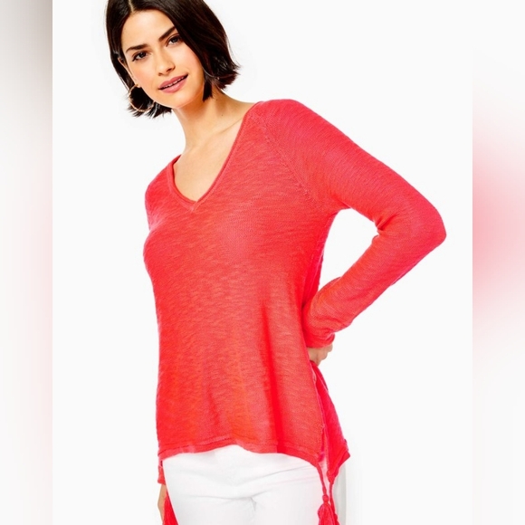 Lilly Pulitzer Jody V Neck Sweater - Picture 1 of 7